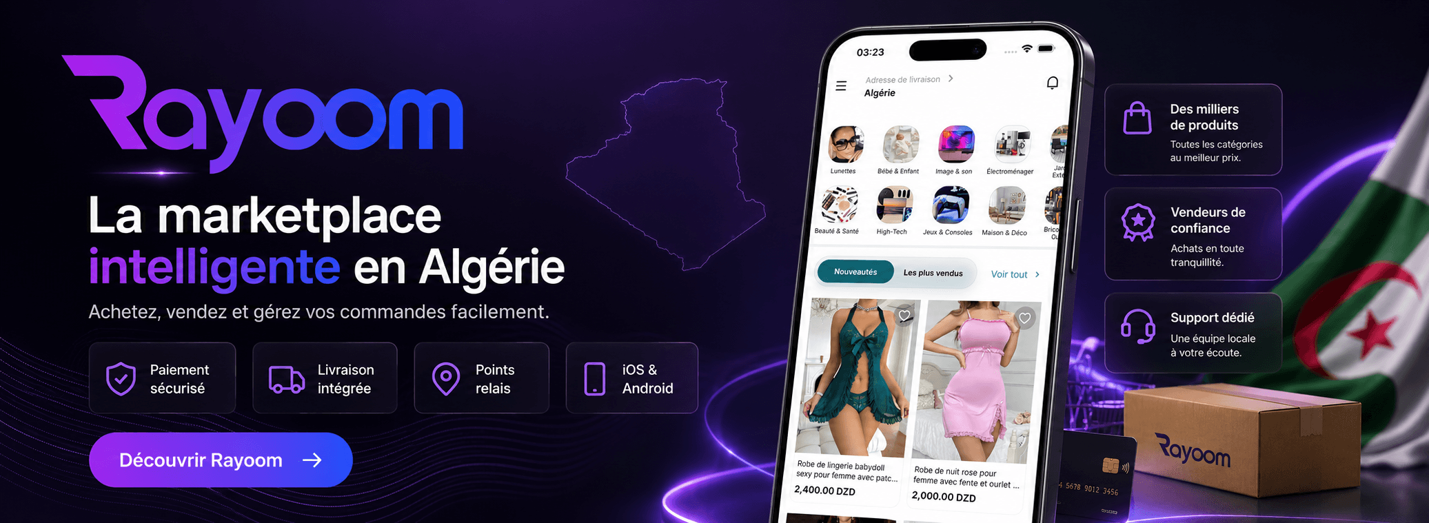 Rayoom, la marketplace intelligente en Algérie